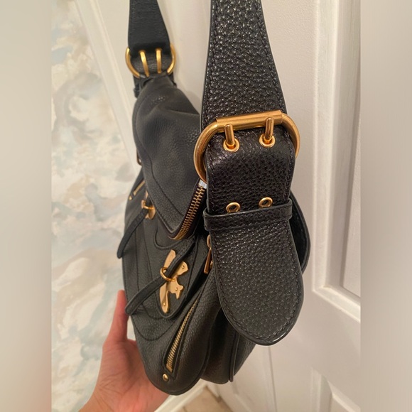 Vintage Marc By Marc Jacobs Petal To The Metal Sasha Soft Leather Shoulder Bag - Picture 6 of 11